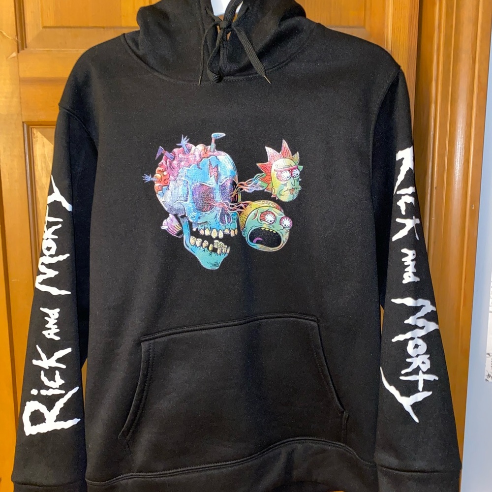 Rick and Morty Hoodie, Large